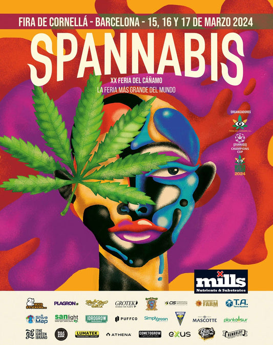 Spannabis 2024 cover poster